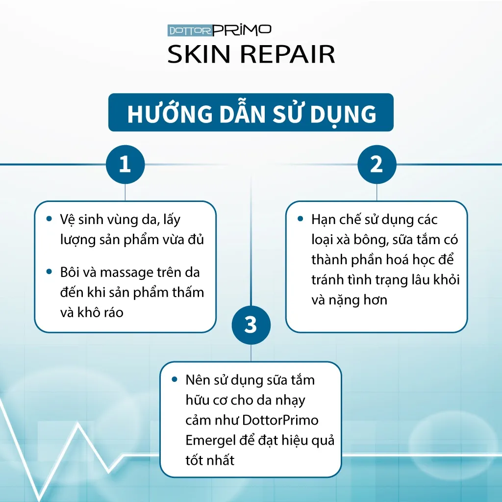 Ảnh Kem Viêm Da Cơ Địa, Chàm Da, Eczema, Da Nứt Nẻ DottorPrimo Skin Repair (Tuýp 20-50ml) 3