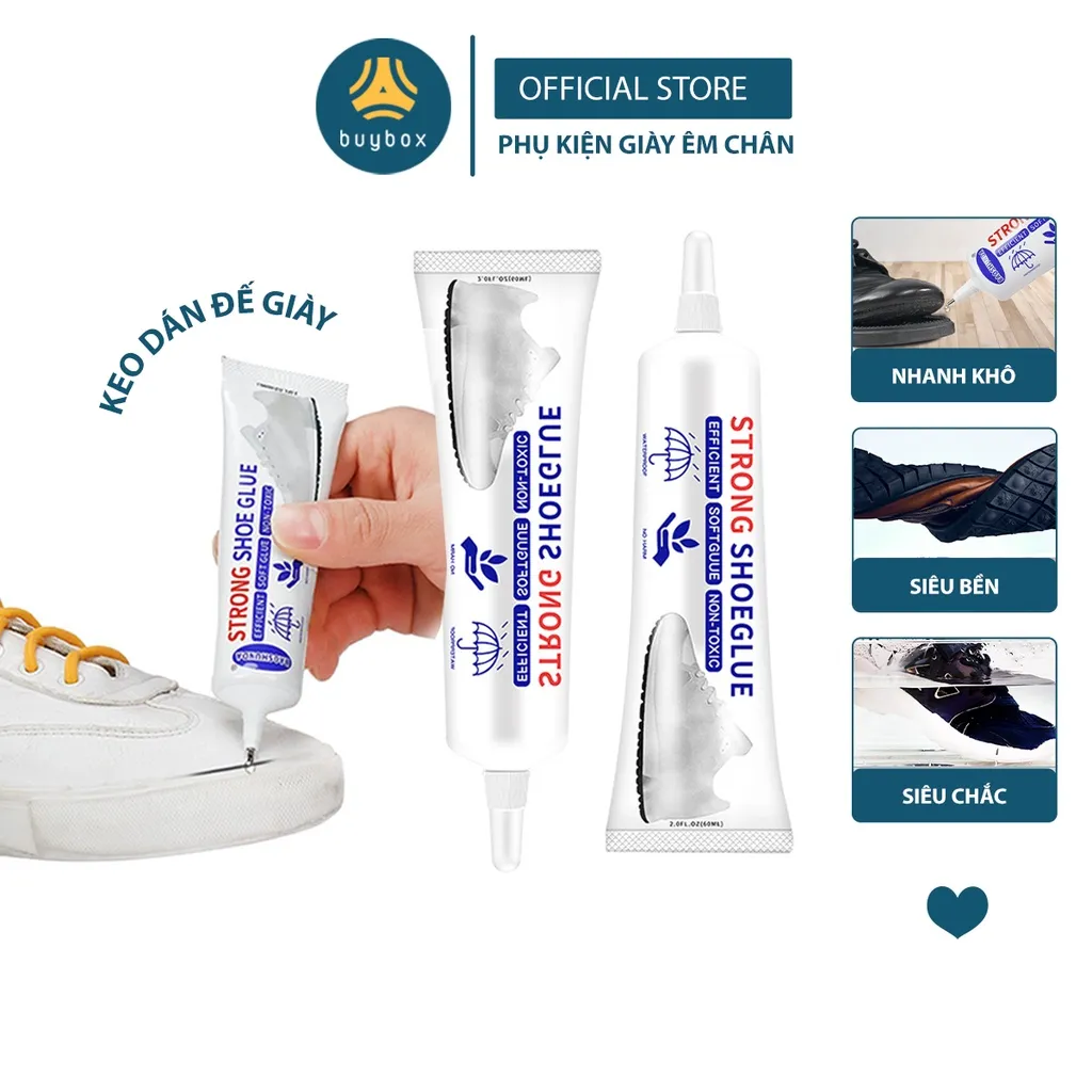 Đánh Giá Keo Dán Giày BuyBox BBPK323: Bền Chặt, Chống Thấm, Dễ Dùng