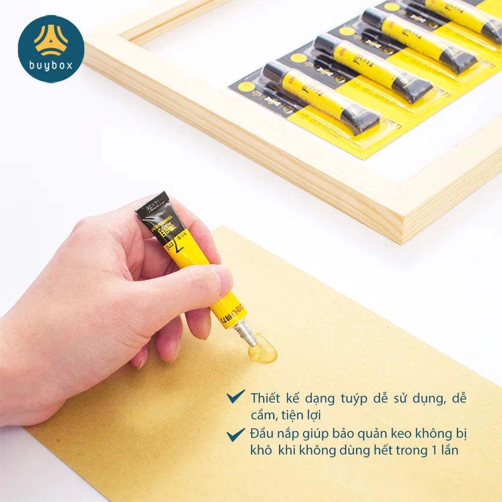 Ảnh Keo dán giày, chống thấm hiệu quả, chất keo lỏng, thiết kế nhỏ gọn, tiện lợi - BuyBox - BBPK355 2