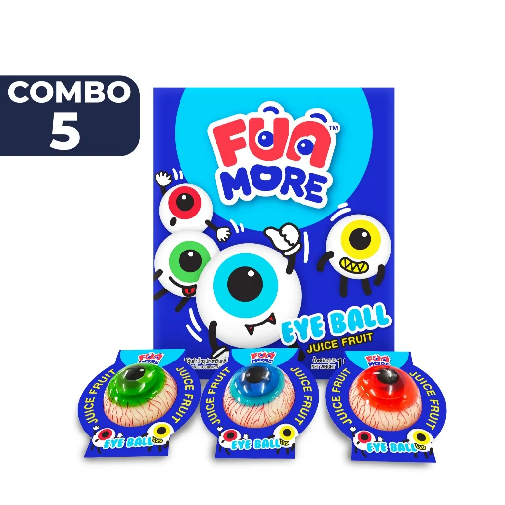 Ảnh Kẹo dẻo Con mắt Funmore 18g 2