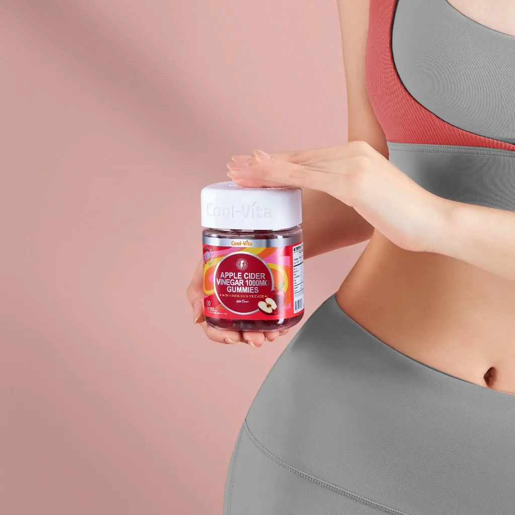Ảnh Kẹo Dẻo Giấm Táo Vitamin B12 Hỗ Trợ Tiêu Hóa, Tăng Cường Miễn Dịch Coolvita  (60 viên x 3g)/hộp 4