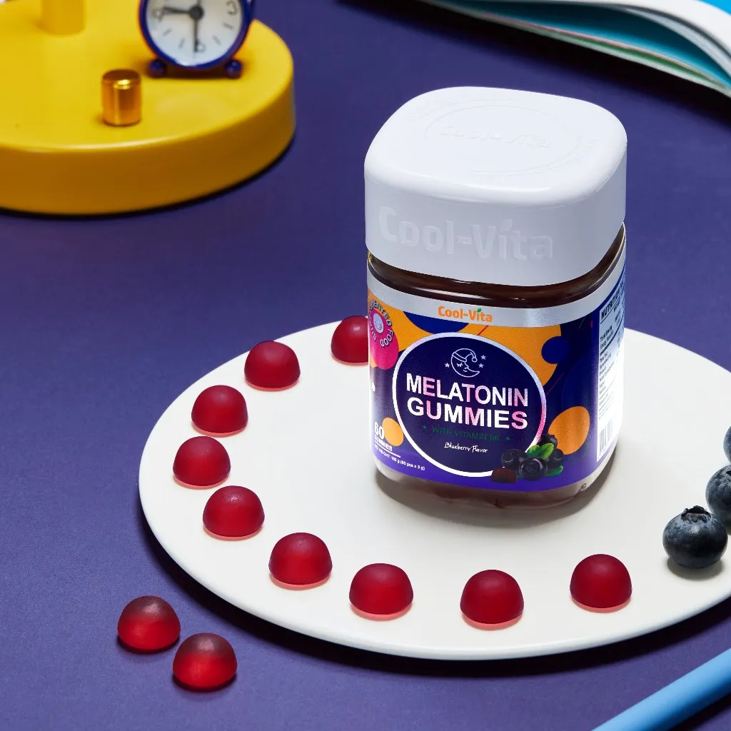Ảnh Kẹo Dẻo Melatonin Hỗ Trợ Giấc Ngủ Ngon Sleep Well Gummies & Hỗ Trợ Giảm Căng Thẳng Kết Hợp Vitamin B6 Coolvita 4
