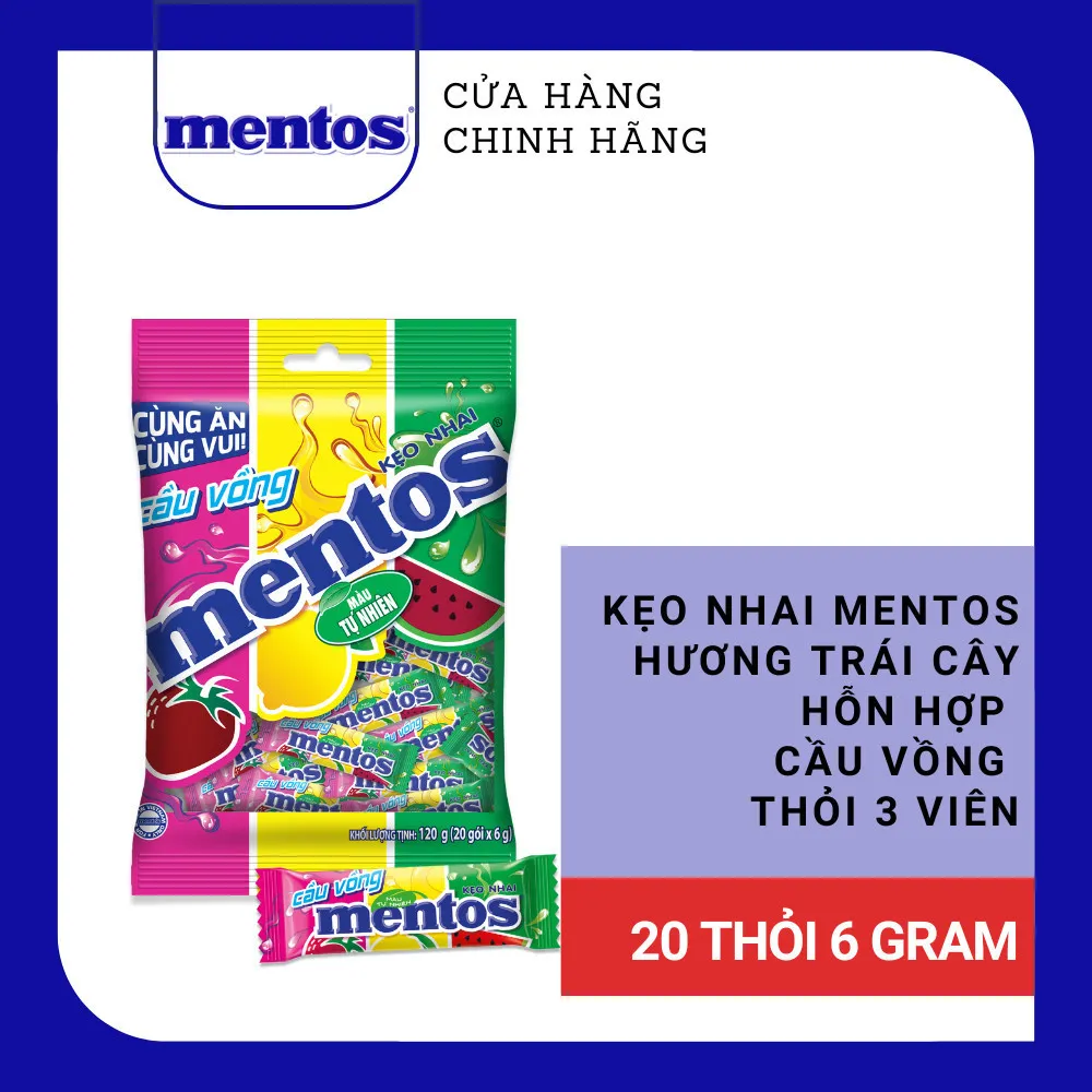 Ảnh Kẹo nhai Mentos nhiều hương 1
