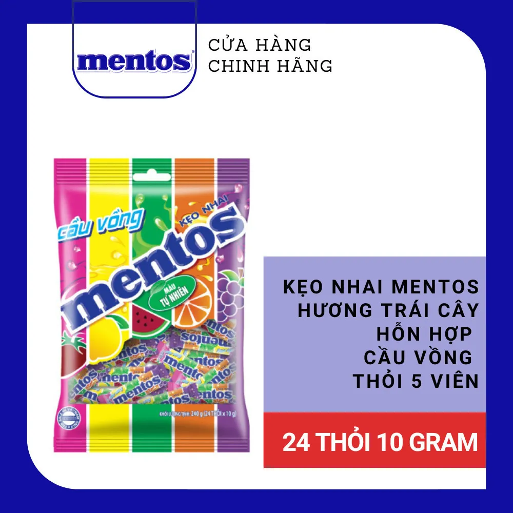 Ảnh Kẹo nhai Mentos nhiều hương 2