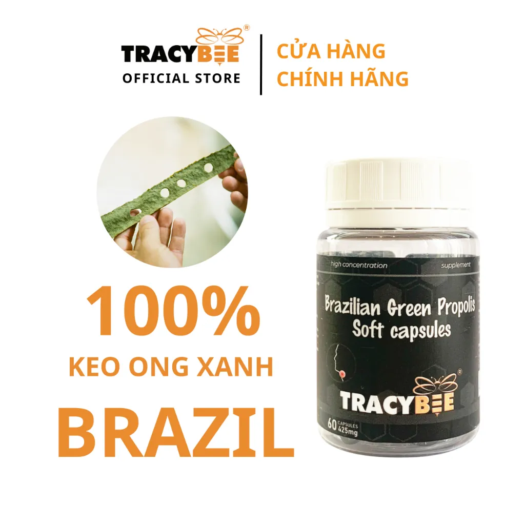 Ảnh Keo ong xanh Tracybee 60 viên 2