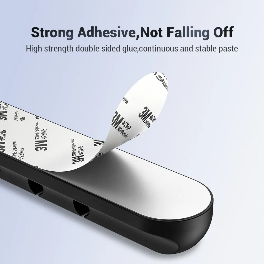 Ảnh Kẹp giữ dây cáp TOPK L16 bằng Silicone Sắp xếp dây cáp sạc điện thoại trên bàn làm việc cho gọn gàng 4