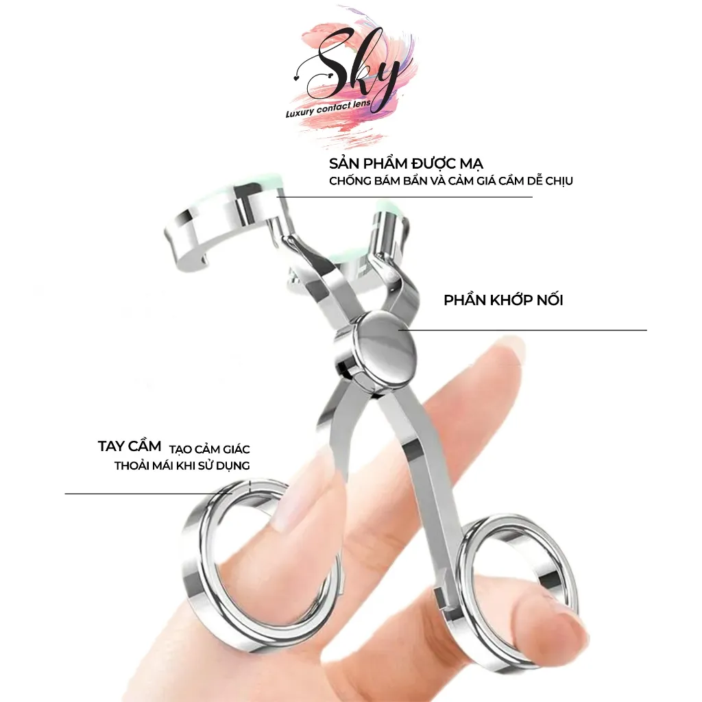 Ảnh Kẹp giữ mí mắt- Dụng cụ hỗ trợ đeo lens chuyên dụng Sky Contact Lens 4