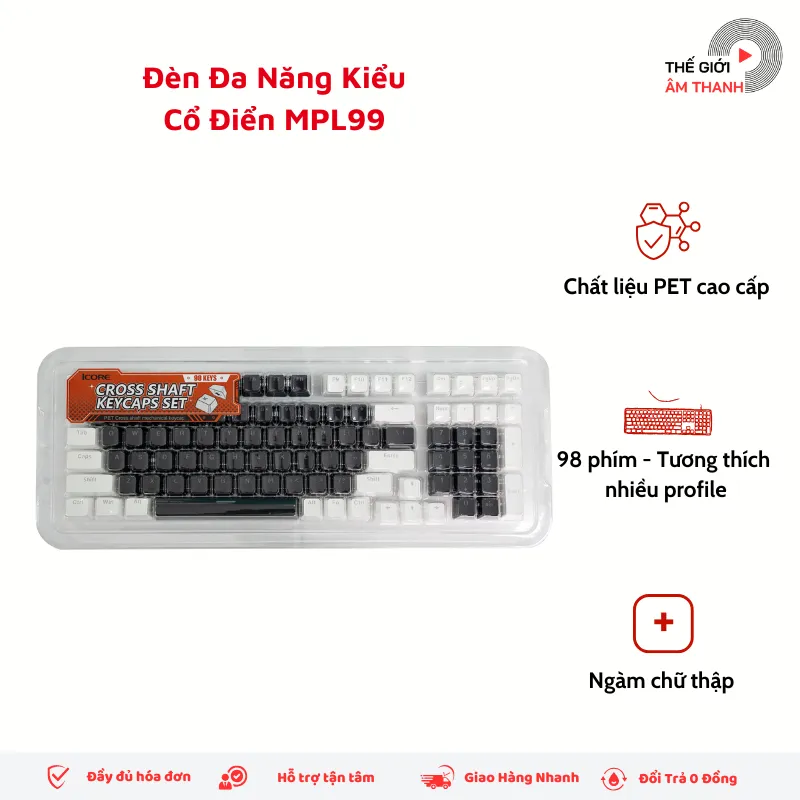 Ảnh Keycap dùng cho bàn phím cơ iCore - Chính Hãng Store 1