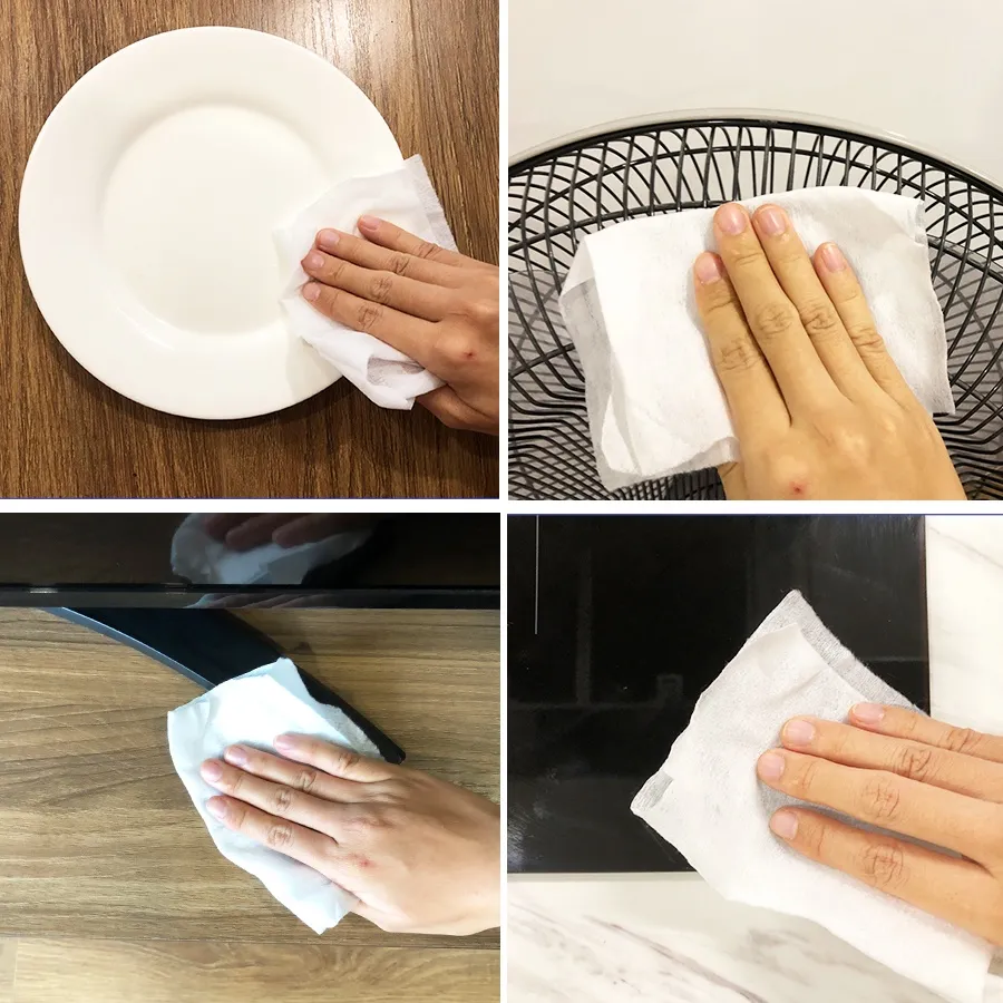 Ảnh Khăn khô đa năng likado 300g kích thước 14x20cm SET 3 GÓI 4