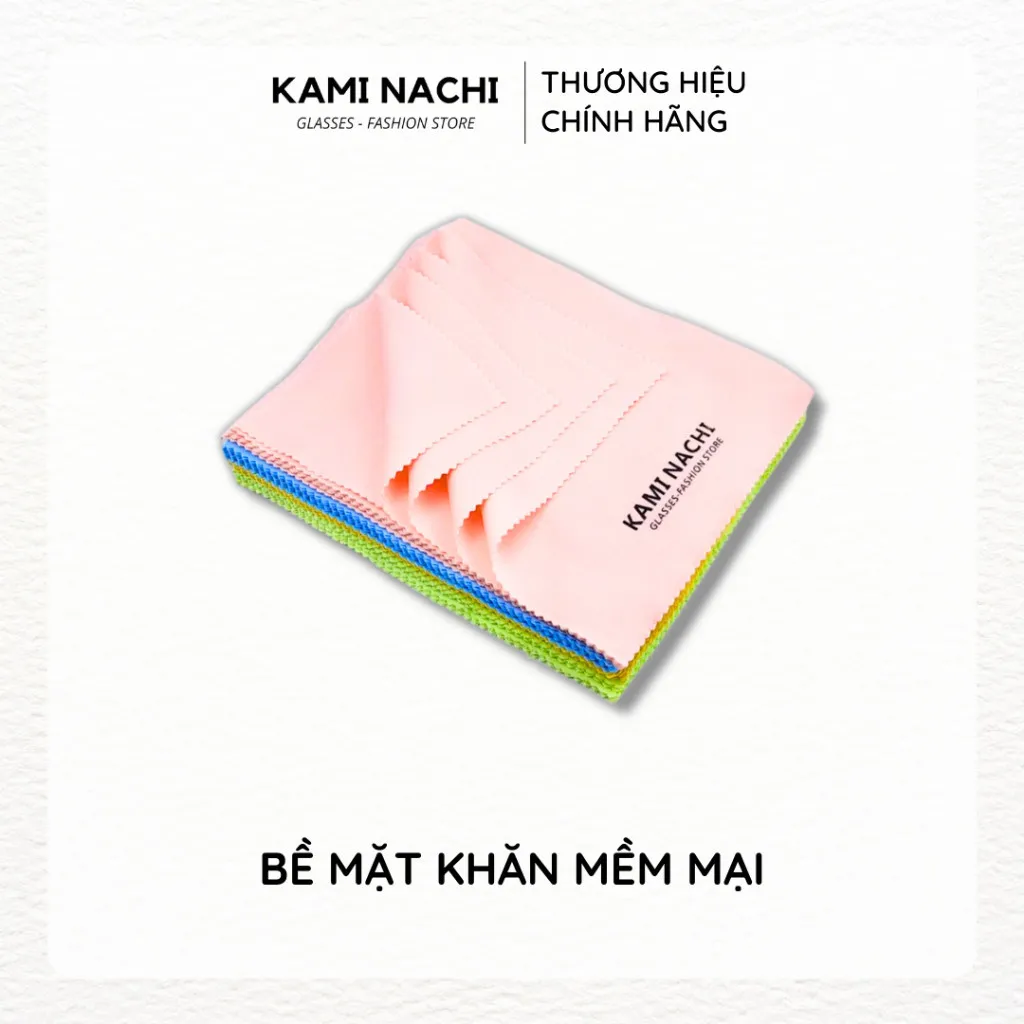 Ảnh Khăn lau kính đa năng chuyên dụng KAMI NACHI loại 1 - Lau mắt kính cận, mặt kính điện thoại 2