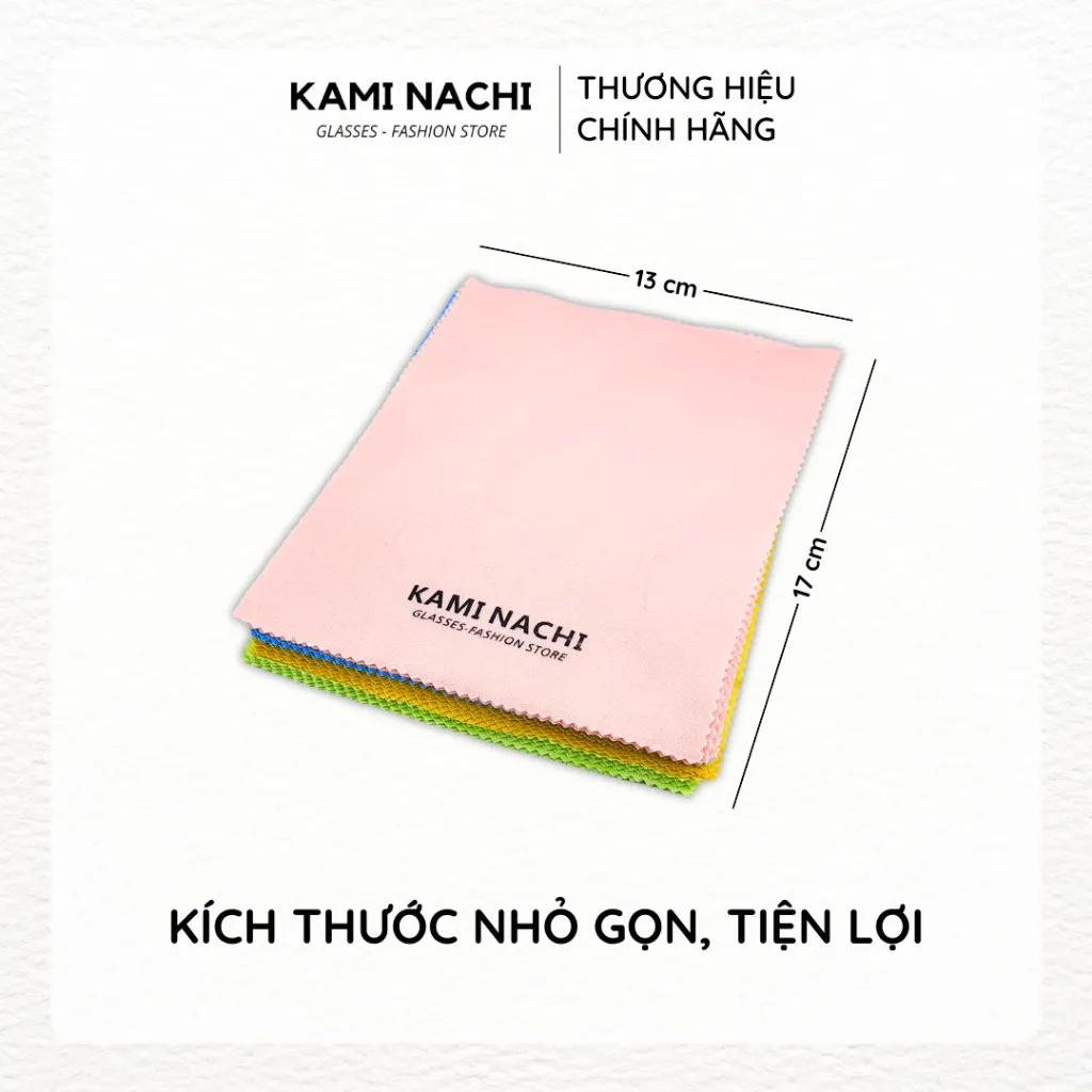 Ảnh Khăn lau kính đa năng chuyên dụng KAMI NACHI loại 1 - Lau mắt kính cận, mặt kính điện thoại 3