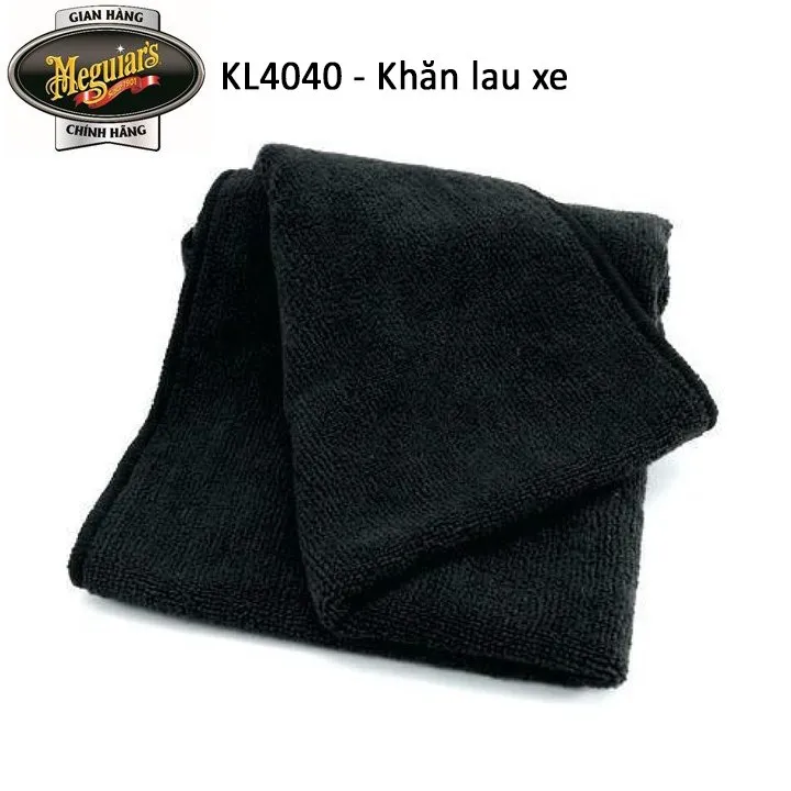 Ảnh Khăn lau xe microfiber cao cấp Meguiar's Supreme Drying (màu đen) - KL4040 2
