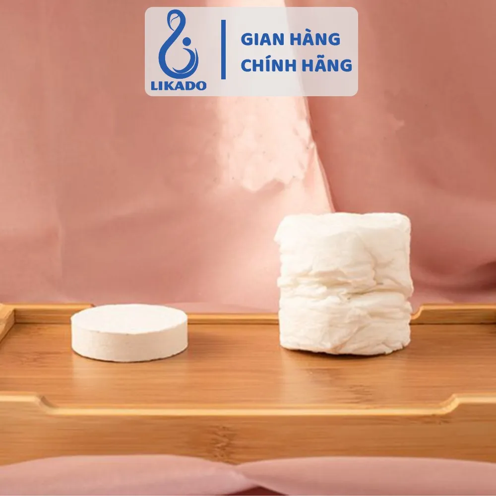 Ảnh Khăn Nén Du Lịch Likado dạng ỐNG 10 VIÊN 4