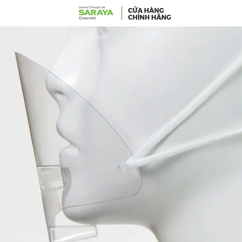 Ảnh Khẩu trang Asahi bằng nhựa trong suốt ngăn giọt bắn (Plastic Mask) - 30 cái/hộp 4