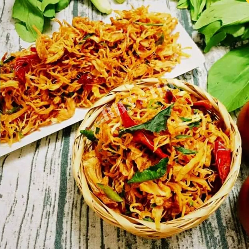 Ảnh Khô gà lá chanh Trạm ngọt Yumi đồ ăn vặt thịt xé sợi thơm ngon 4