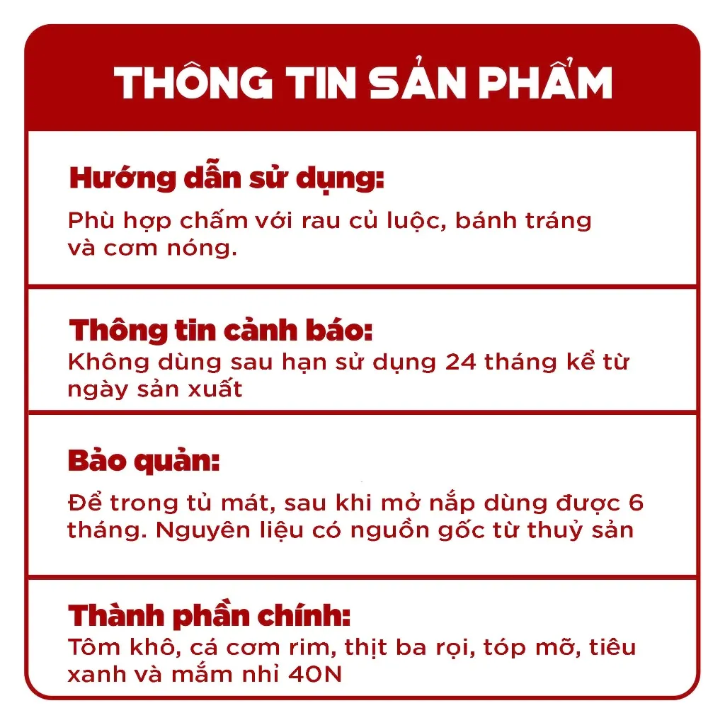 Ảnh Kho quẹt nồi đất Làng Chài Xưa thơm ngon đặc biệt full topping tôm khô, cá cơm rim, thịt ba rọi, tốp mỡ mắm nhỉ hủ 250g 2