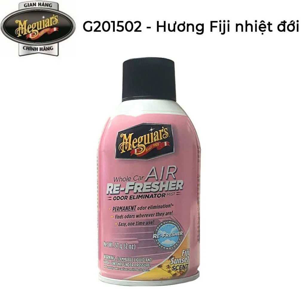 Ảnh Khử mùi, diệt khuẩn nội thất ô tô hương Fiji - Meguiar's  Air Refresher Fiji Sunset - G201502, 2 oz 1