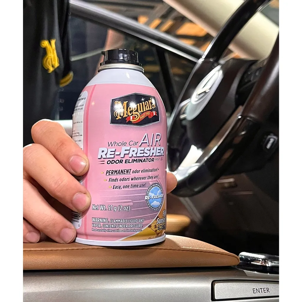 Ảnh Khử mùi, diệt khuẩn nội thất ô tô hương Fiji - Meguiar's  Air Refresher Fiji Sunset - G201502, 2 oz 2
