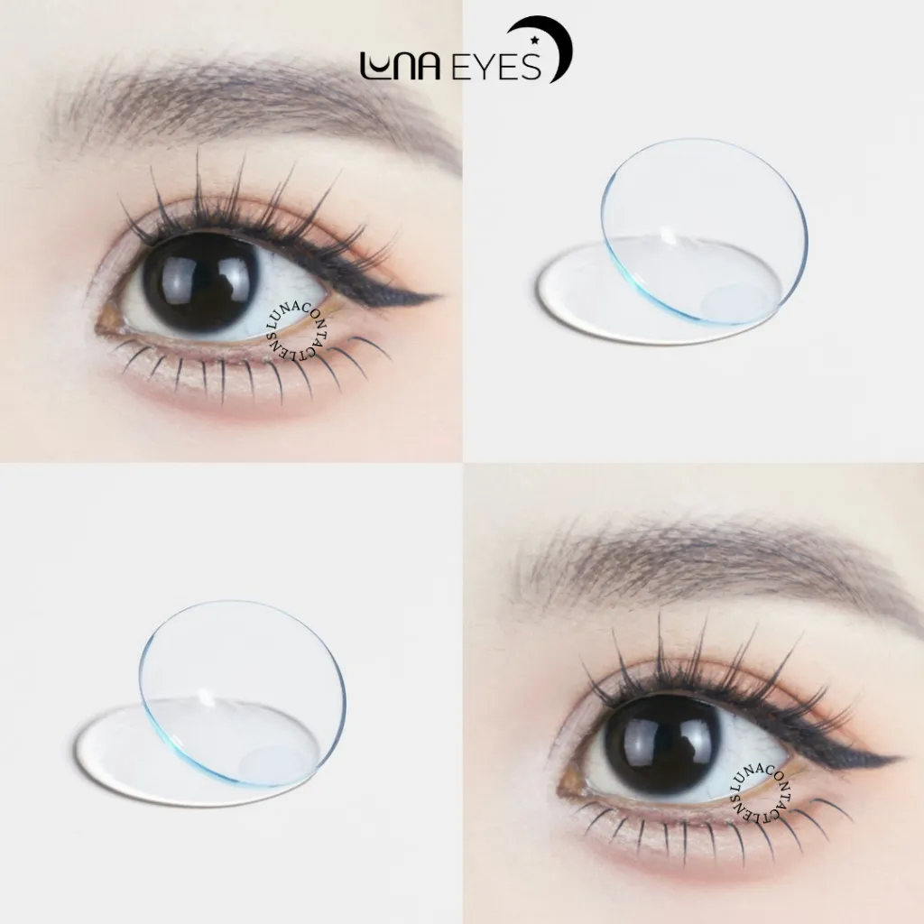 Ảnh Kính áp tròng LUNA EYES CLEAR - Lens trong suốt 2