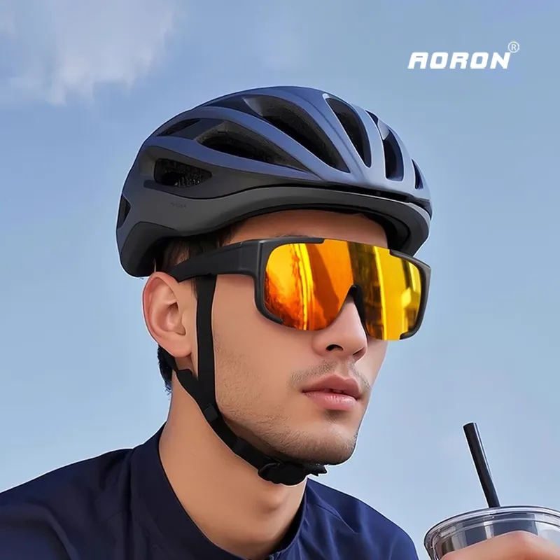 Ảnh Kính Chống Bụi Phân Cực Đi Đường Nam Nữ AORON Có Thể Đeo Ngoài Gọng Cận Chống Tia UV Gây Hại, Cản Gió Và Nước Mưa AK236 4