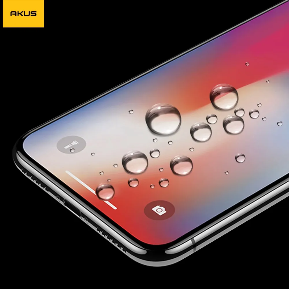 Ảnh Kính cường lực 3D AKUS full màn hình dành cho iphone - Hàng chính hãng 2