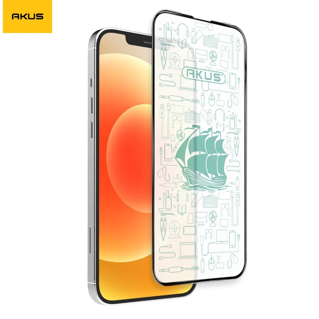 Ảnh Kính cường lực 3D AKUS full màn hình dành cho iphone - Hàng chính hãng 3
