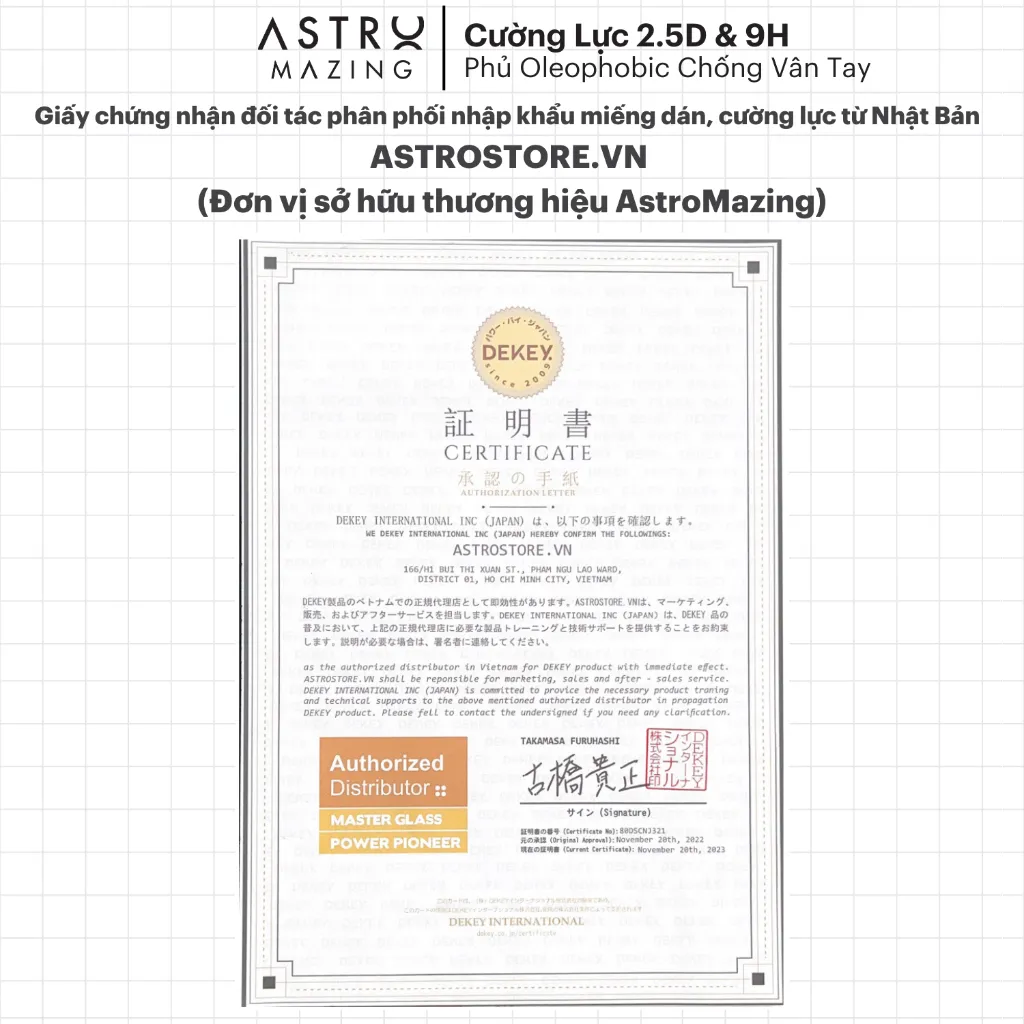 Ảnh Kính cường lực iPad AstroMazing độ cứng 9H dành cho Pro 11/13 Air 4/5/6 Gen 5/6/7/8/9 1