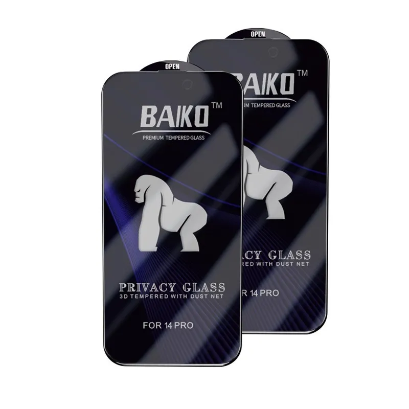 Ảnh Kính cường lực KINGKONG BAIKO độ cứng 9H siêu mượt siêu bền cho lph 15 14 13 12 11 7 8 Plus Xr X XS 2