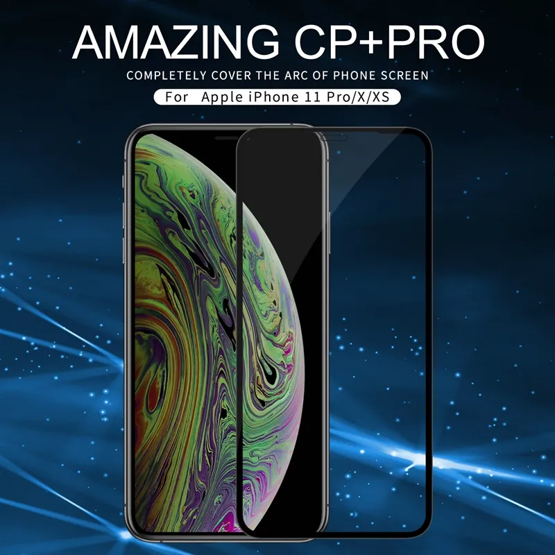 Ảnh Kính Cường Lực NILLKIN CP+PRO Bảo Vệ Toàn Màn Hình Dành Cho iPhone 11 Pro/X/XS 1