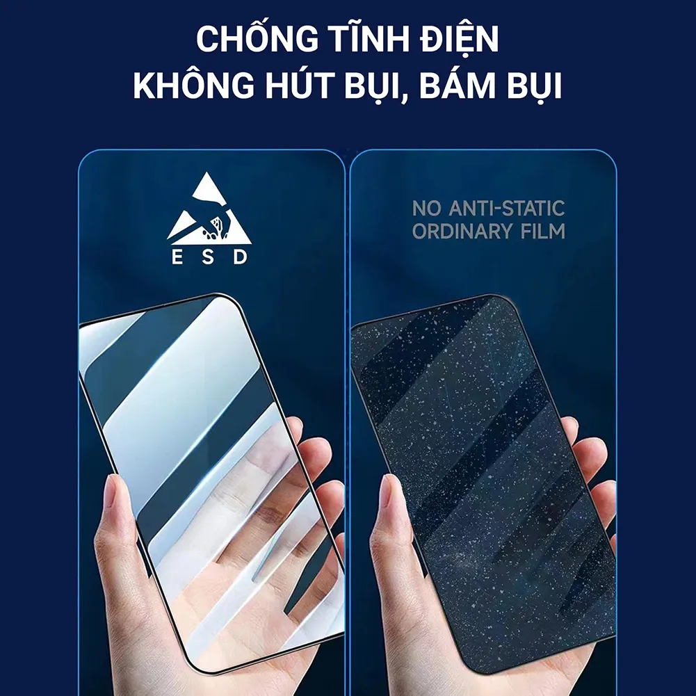 Ảnh Kính Cường Lực Samsung Full Màn trong suốt Kingkong A12 A13 A14 A15 A03 A03s A05 A23 A10 A11 A51 J4+ J6+ M20 M31 M52.. 3