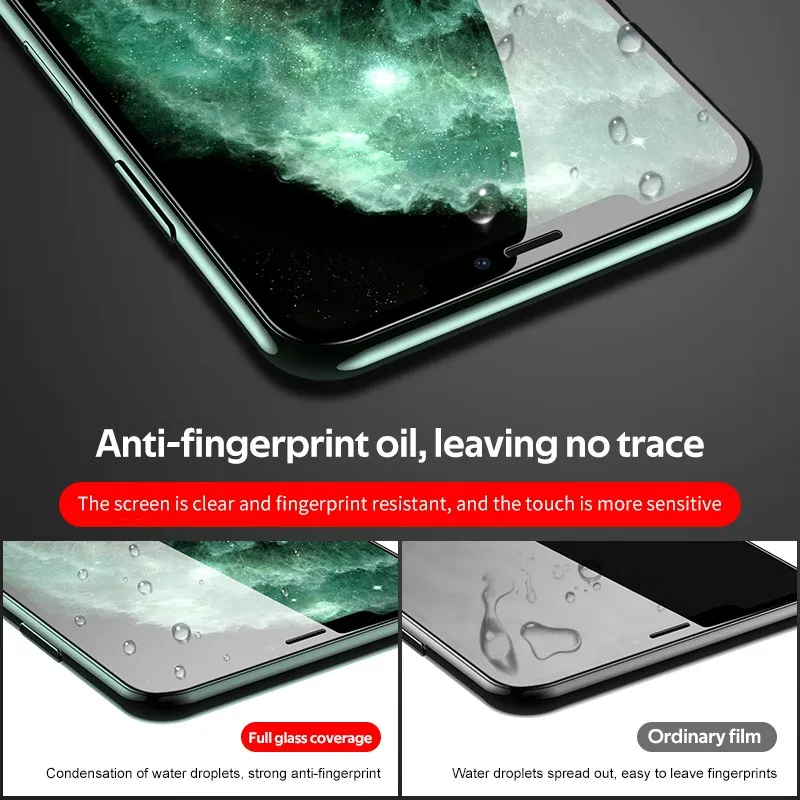 Ảnh Kính cường lực TBTIC Bảo vệ màn hình cho iPhone 16 15 14 13 12 11 Plus Pro Max Mini SE 2020 X Xs Xr 8 7 6 6s Chống ánh sáng xanh Ánh sáng xanh Bảo hiểm toàn diện 2