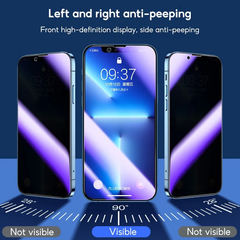 Ảnh Kính cường lực TBTIC bảo vệ toàn màn hình thích hợp cho iphone 15 14 plus 13 12 11 x xs xr pro max 2