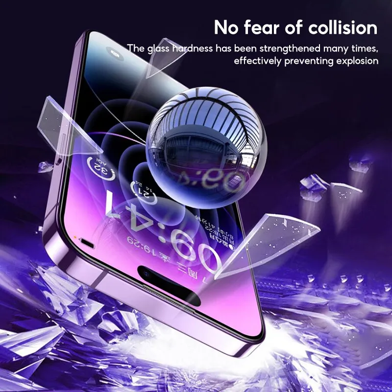 Ảnh Kính cường lực TBTIC bảo vệ toàn màn hình thích hợp cho iphone 15 14 plus 13 12 11 x xs xr pro max 4