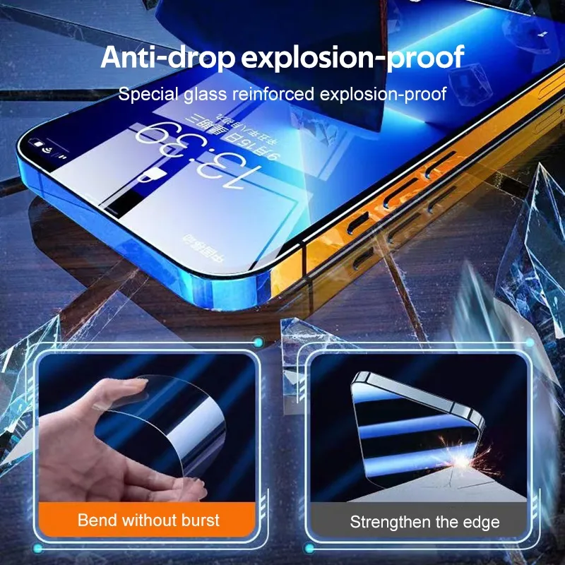 Ảnh Kính cường lực TBTIC thích hợp cho iphone 15 14 plus 13 12 11 pro x xs max xr kèm dụng cụ sửa chữa 2