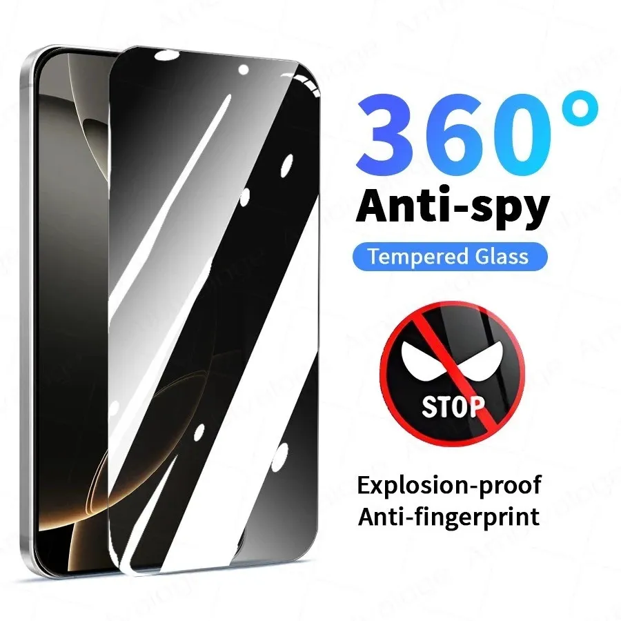 Ảnh Kính cường lực tự dán chống nhìn trộm 360 độ KINGKONG K360 có khung tự dán cho Iphone 11 12 13 14 15 16 Pro Plus Promax 2