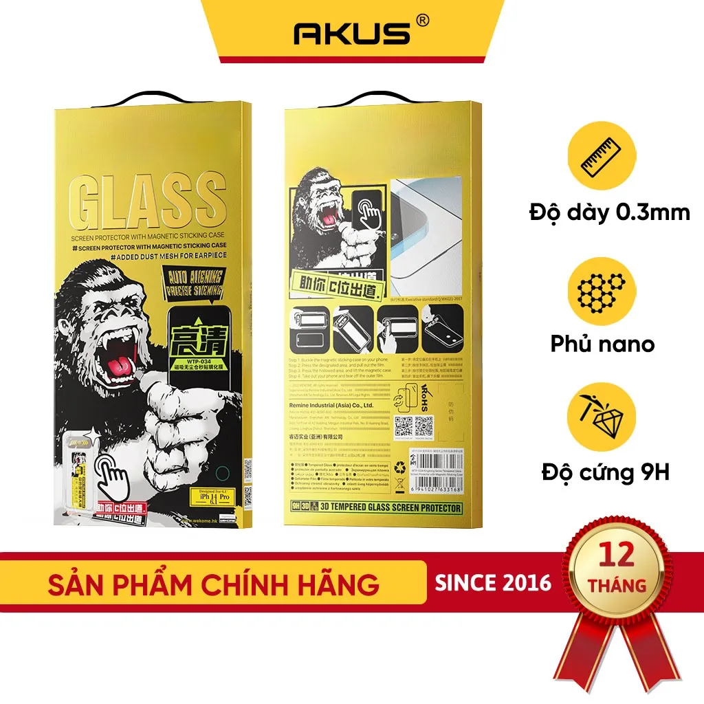 Đánh Giá Kính Cường Lực WeKome Tự Dán Full Màn Hình iPhone - Chống Xước 9H