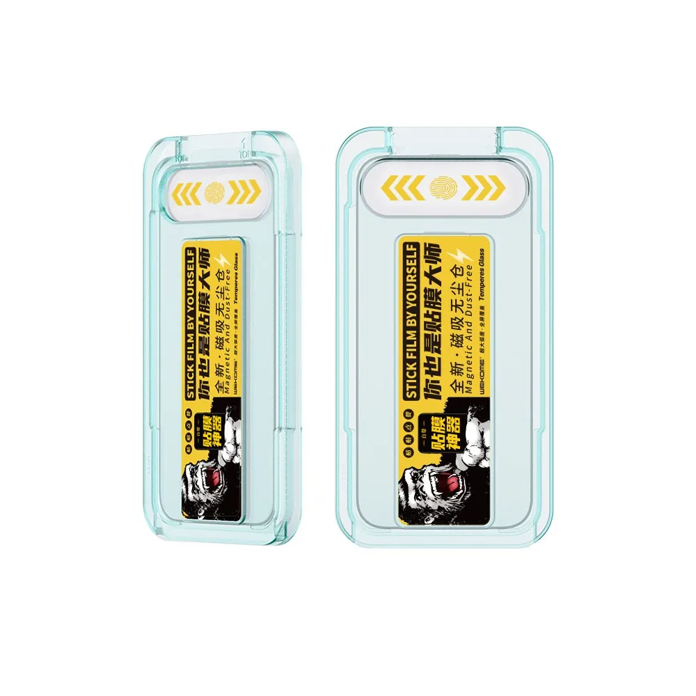 Ảnh Kính cường lực WeKome tự dán full màn hình chống xước không cấn, chống bụi dành cho iphone 3