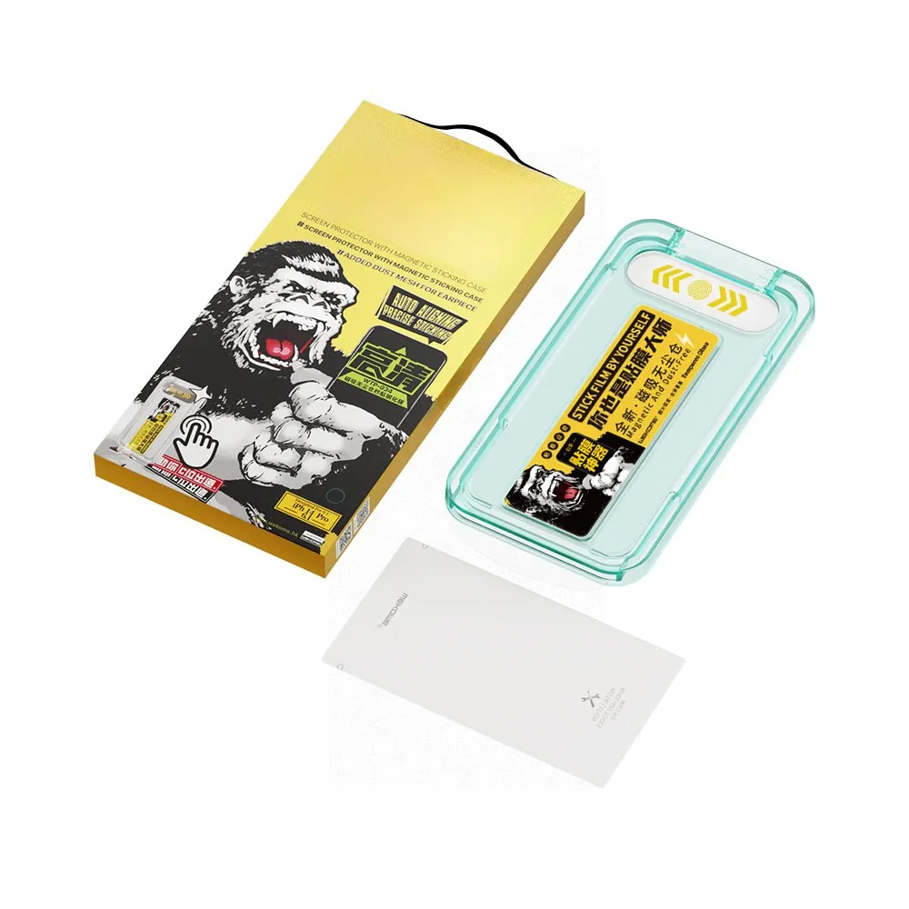 Ảnh Kính cường lực WeKome tự dán full màn hình chống xước không cấn, chống bụi dành cho iphone 4