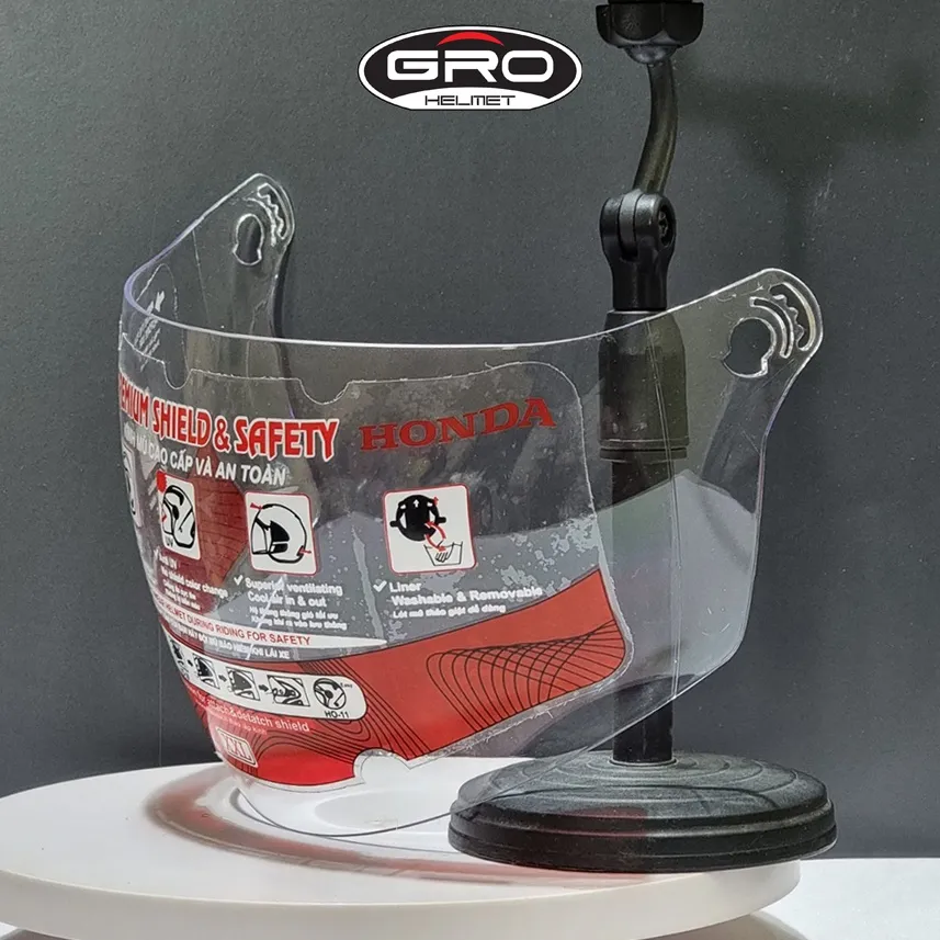 Ảnh Kính dài Honda thay thế các dòng mũ bảo hiểm GRO 3/4 đầu Honda, GRO, OSAKAR, Asia, Royal 4