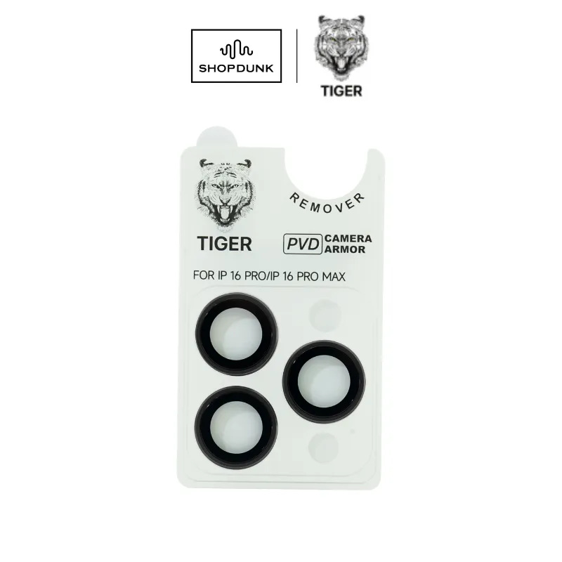 Ảnh Kính dán cường lực Tiger Camera Lens Protector cho iPhone 16 Pro/ 16 Pro Max 2