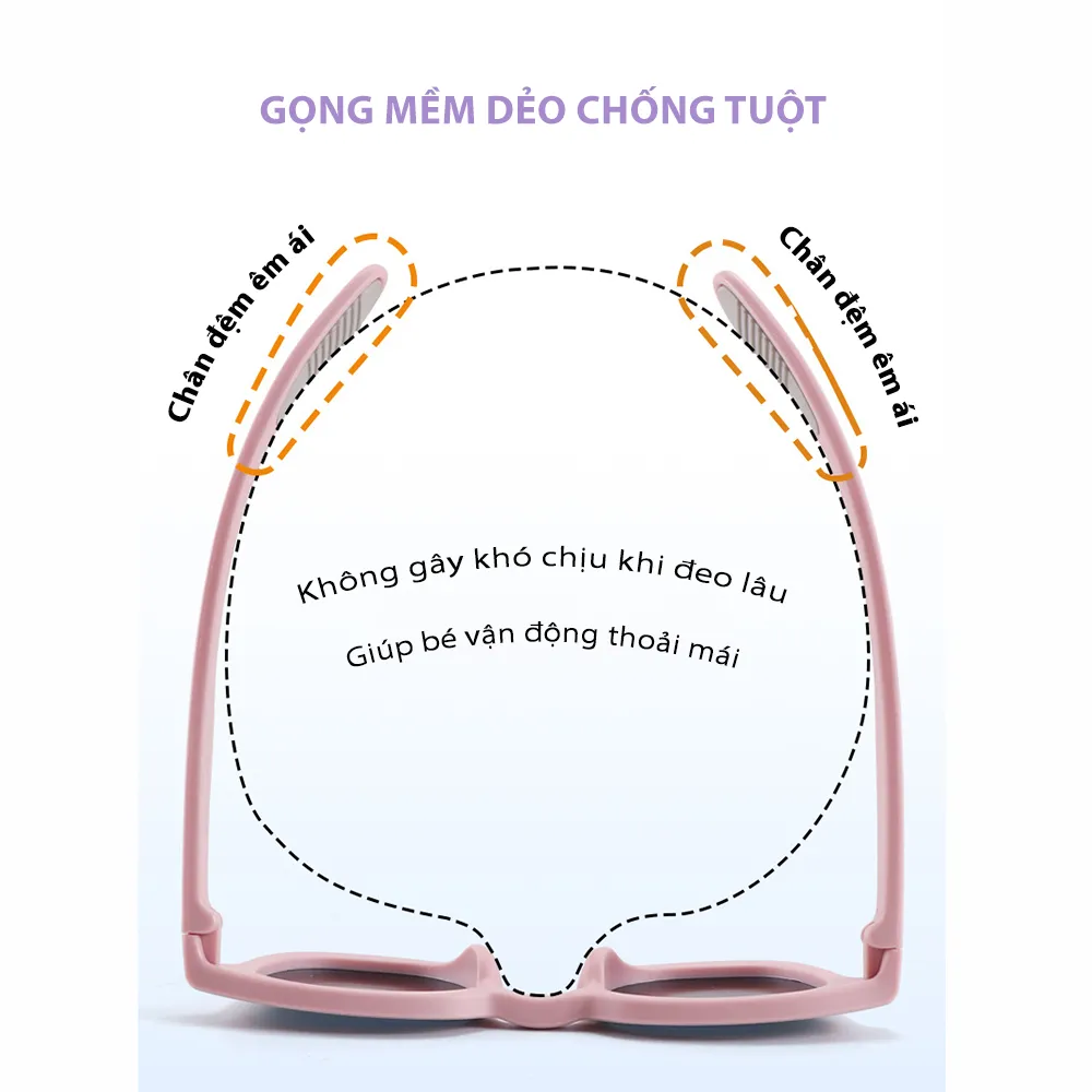 Ảnh Kính Mát Cho Bé AORON Gọng Vuông Tròn Chống Tia UV Bảo Vệ Mắt Màu Sắc Dễ Thương Tròng Phân Cực Cho Bé Trai Bé Gái AK163 4
