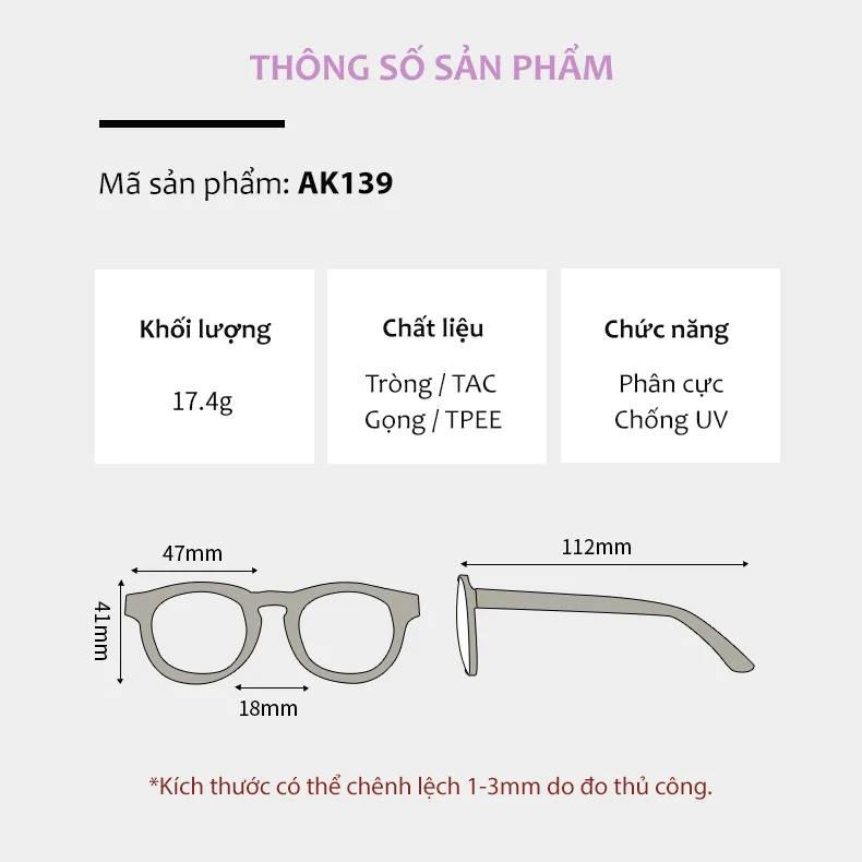 Ảnh Kính Mát Cho Bé Tròng Phân Cực Chống UV400 Gọng Tròn Dẻo Silicone Cao Cấp Thời Trang Bé Trai Bé Gái Từ 0-3 Tuổi AK139 3