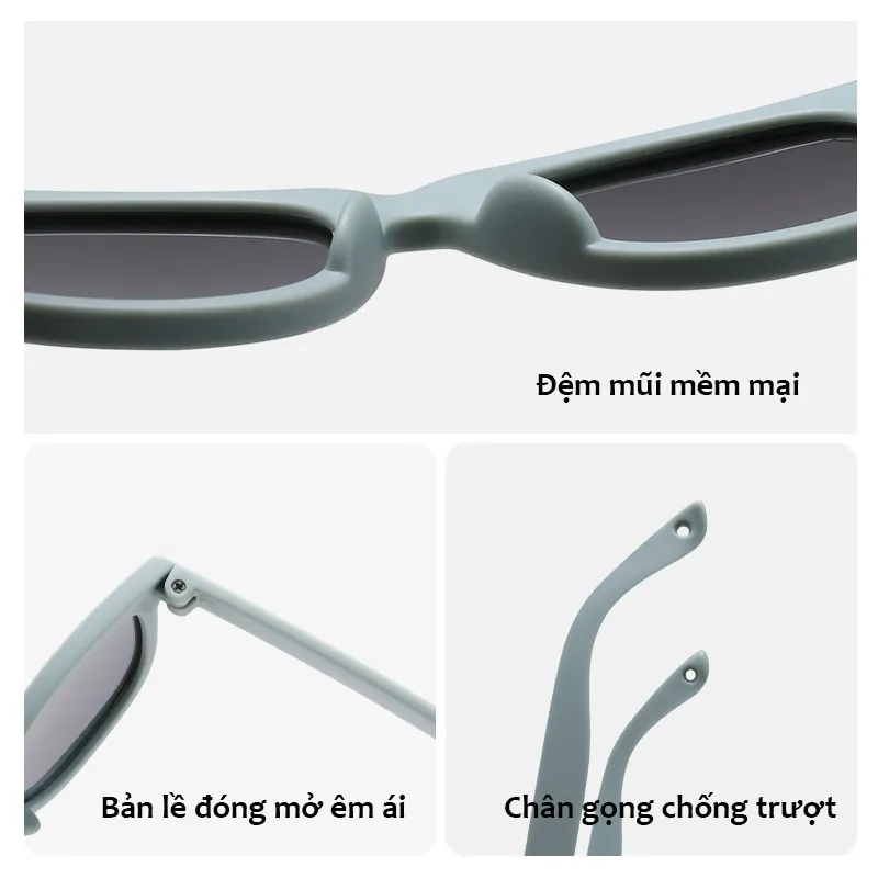Ảnh Kính Mát Chống UV Tròng Phân Cực Cho Bé Từ 0-2 Tuổi Kèm Dây Chống Tuột Gọng Đàn Hồi Tốt An Toàn Thời Trang AK136 4