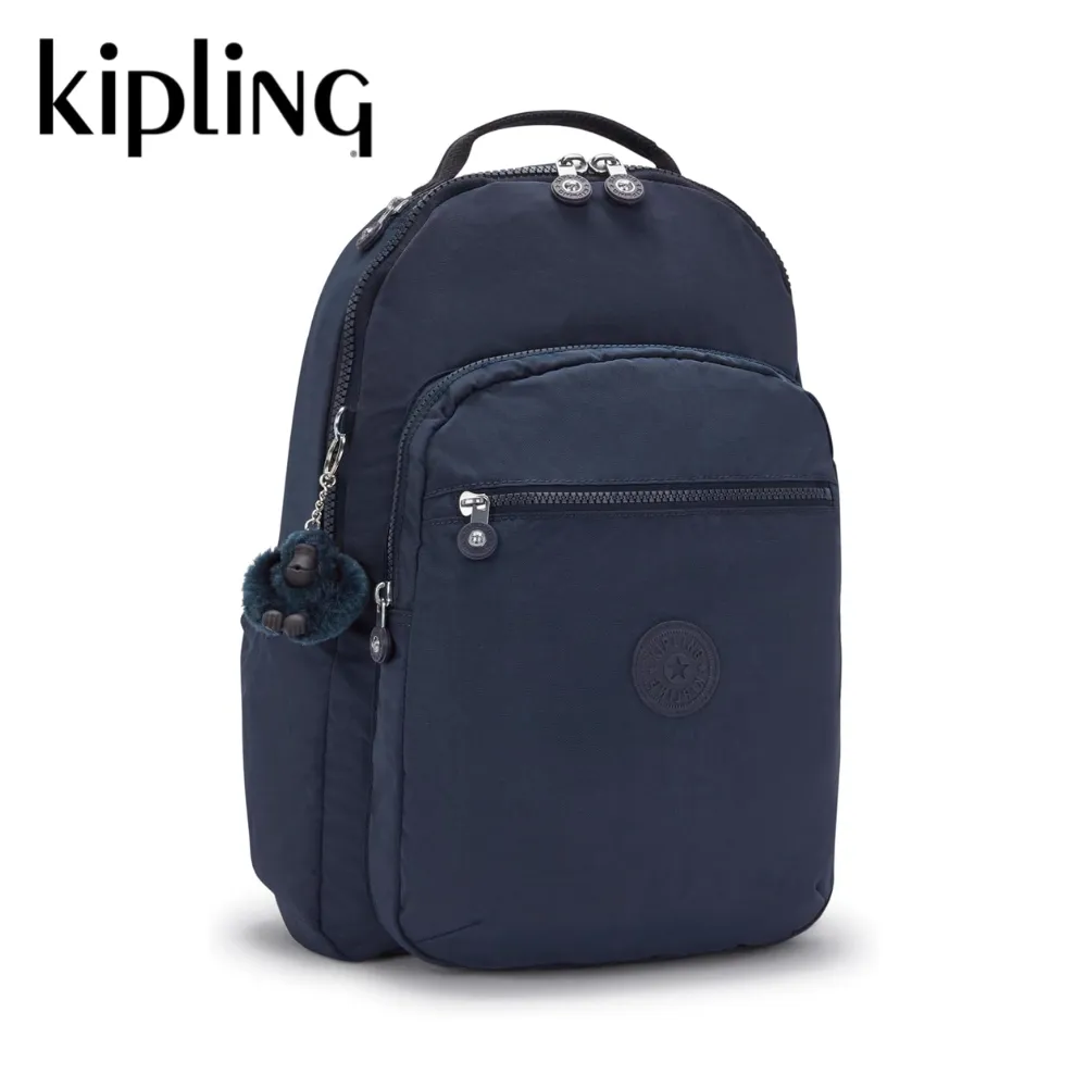 Ảnh Kipling Balo Thời Trang Backpack SEOUL Blue Bleu 2 HUKI5210AX 4