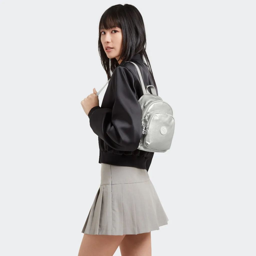 Ảnh Kipling Balo Thời Trang Backpack NEW DELIA COMPACT- Bright Metallic- HUKI7902Q899 4