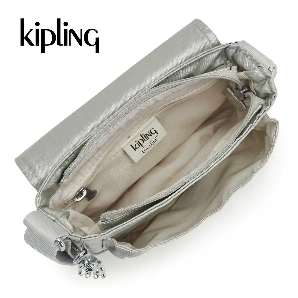 Ảnh Kipling Túi Đeo Chéo Crossbody Bag LOREEN MINI- Bright Metallic- HUKI7644Q899 2