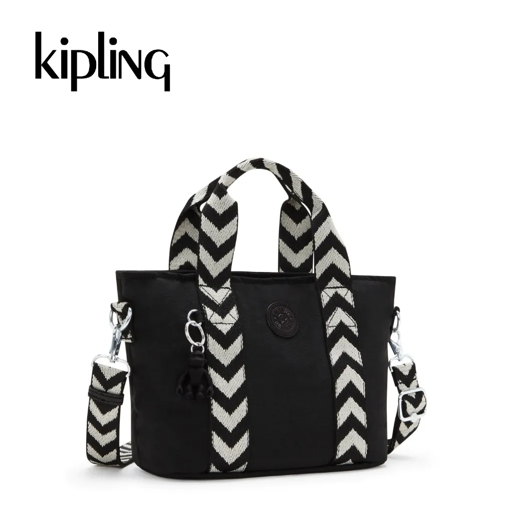 Ảnh Kipling Túi Đeo Vai Minta Shoulder Bags - Black Chevron - HUKI7541AJ99 3
