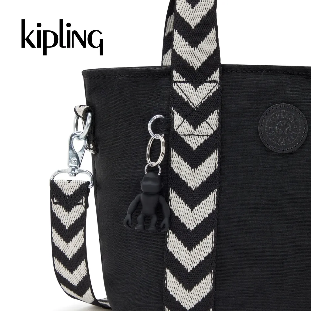 Ảnh Kipling Túi Đeo Vai Minta Shoulder Bags - Black Chevron - HUKI7541AJ99 4