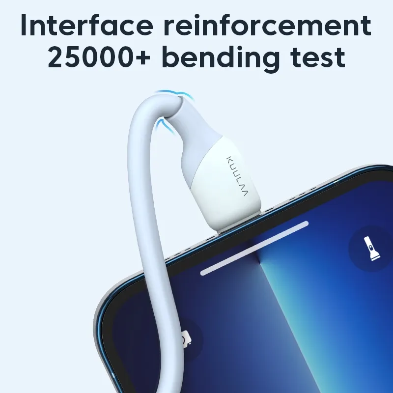Ảnh KUULAA MFI 30W Type C-LCable Series Fast Charging USB 20W Type-C PD Cable Data Cord USB Wire Cord  for apple 4