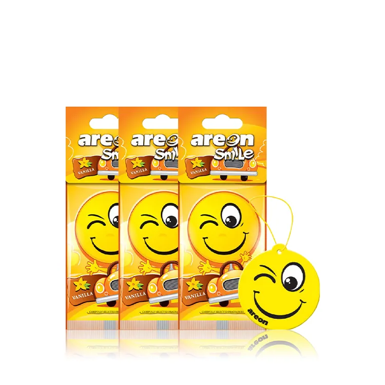 Ảnh Lá thơm treo xe ô tô AREON Smile - Nhập khẩu Bulgaria 2